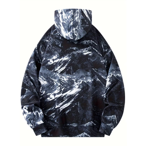 New Arrival High Quality Customized Men Hoodie 100% Cotton Fleece <b>Screen</b> Printed Breathable Wholesale Low Price Men Hoodie - Product Image 2