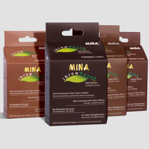Sopracciglia di fabbrica diretta henné tinta 12 tonalità disponibili Kit di henné con macchie naturali 3gm marchio privato sopracciglia henné produttore - Product Image 1