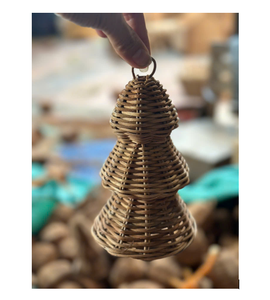 ของตกแต่งผนังทำจากหวายทอจากเส้นใยธรรมชาติคุณภาพระดับพรีเมียมสำหรับตกแต่งบ้านสไตล์โบฮีเมียนสมัยใหม่ - Product Image 1