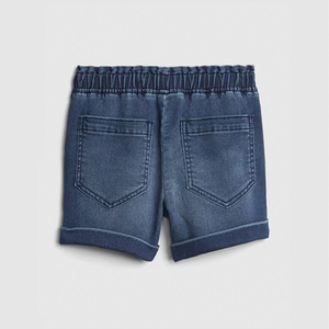 Pantalones cortos de calidad superior para hombre, logotipo personalizado, lavado con ácido, desgastado, de talla grande, informal, en blanco, nuevo estilo transpirable sólido - Product Image 3