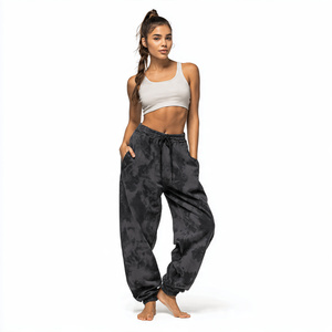 <b>Jogger</b> Gym Wear Sweatpants <b>Women</b> Loose Fit Heavy <b>Fleece</b> Trouser Pajama <b>Women's</b> Winter Workout Wear Sweatpants Ladies - Product Image 2