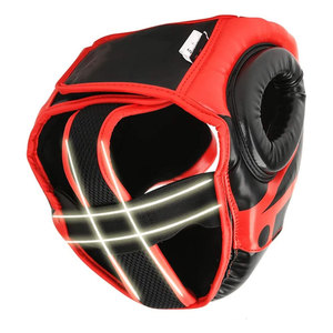 2026 New <b>Style</b> High Quality Leather Customized Boxing MMA Body Protector <b>Head</b> Guard for Heavy Workout Training - Product Image 3