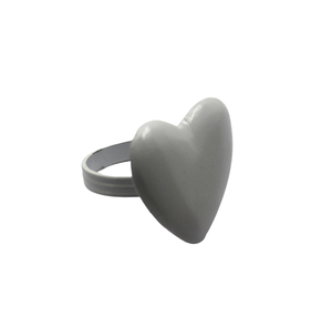 Fancy Design Aluminum Decorative Luxury Napkin Holder <b>Heart</b> Shape Matt <b>Black</b> Finishing Customized Handmade - Product Image 3