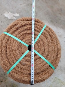 เชือกใยมะพร้าวธรรมชาติเชือกใยมะพร้าวเส้นใยธรรมชาติสีน้ำตาล100% - Product Image 4