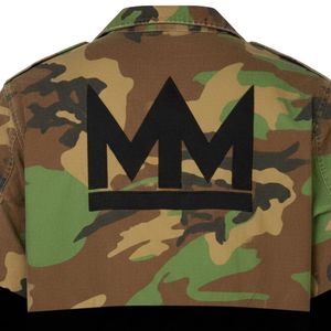 Veste utilitaire camouflage pour homme, veste de terrain multi-poches, fermeture à boutons et à glissière, vêtements de rue décontractés, vêtements d'extérieur - Product Image 4