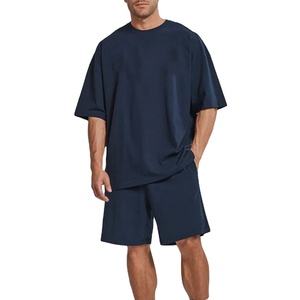 Conjunto de Dos Piezas de Shorts Deportivos Casuales de Verano para Hombre, Conjunto de Camisetas con Estampado Gráfico Personalizado 2027 - Product Image 3