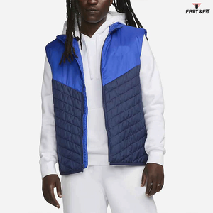 Chalecos Acolchados transpirables informales cómodos de alta calidad para hombres, chalecos acolchados a prueba de viento personalizados para hombres - Product Image 3