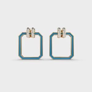 Pendientes de diamantes de alta calidad para damas de honor o damas de honor Joyería coordinada para fiesta de boda de la India - Product Image 1