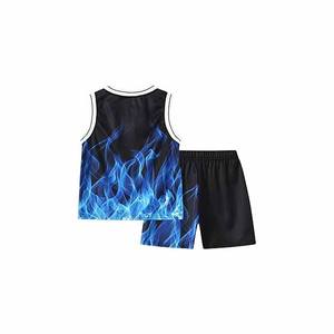 Meilleur prix nouvelle conception ensemble d'uniformes de basket-ball respirant et quantité minimale de commande bas approvisionnement d'usine - Product Image 4