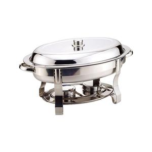 Hammered Stainless Steel Buffet <b>Food</b> <b>Warmer</b> Luxury <b>Food</b> Chafing Dish Dome Lid Decorative Chaffing Dish - Product Image 5