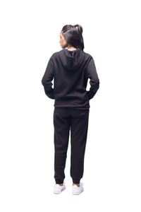 เสื้อกันหนาวผ้าฝ้ายแบบสวมหัวมีฮู้ดผ้าฟลีซ GSM รุ่น400ออกแบบได้ตามต้องการสำหรับฤดูหนาวพิมพ์ลายพัฟติดโลโก้ได้ตามต้องการ - Product Image 5