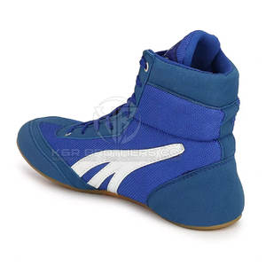 Chaussures de boxe légères avec soutien de cheville haut pour l'entraînement et les combats Chaussures de boxe professionnelles - Product Image 3