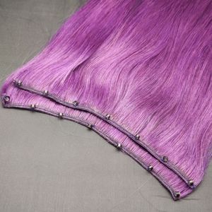 ผมคนแท้8นิ้วสไตล์อินเดียเวียดนามลูกปัดทอหนังแท้มีหลายสี - Product Image 4