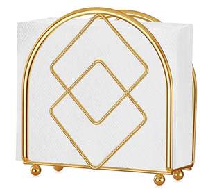 Stainless Steel Latest Napkin <b>Stand</b> Bulk Supplier Best for Hotels High Shinning Nickel <b>Plate</b> Classy Table Display Tissue <b>Holder</b> - Product Image 3