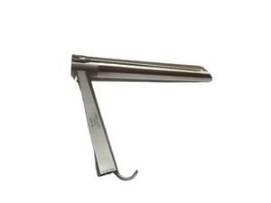 Ensemble de laryngoscopes électriques KLEINSASSER MOL Rostro, acier inoxydable international, base pour l'utilisation d'instruments chirurgicaux ORL - Product Image 3