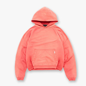 เสื้อมีฮู้ดคุณภาพสูงทรงโอเวอร์ไซส์มีโลโก้และสีตามสั่ง - Product Image 1