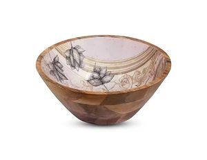 Acacia Wooden Kitchen Dinnerware Set Food <b>Soup</b> <b>Bowls</b> Household Dinnerware Fruit Basin - Product Image 5