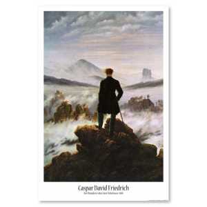 สไตล์การออกแบบแบบดั้งเดิมของคาสปาร์ เดวิด ฟรีดริชในผลงาน "นักเดินทางเหนือทะเลหมอก" - Product Image 4