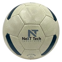 Ballon d'entraînement de football de haute qualité Next Tech Industries, en PU, avec design et logo personnalisés pour l'entraînement