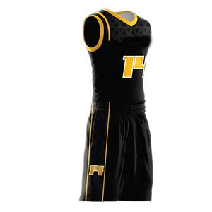 Camiseta de baloncesto reversible personalizable, conjunto de doble capa de secado rápido, ropa de sublimación - Product Image 5