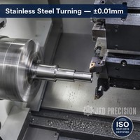 Servicio de Torneado y Brochado CNC de Acero Inoxidable OEM |   Máquina de Electroerosión por Hilo con Capacidad de +/-0.01mm, Verificada por CMM, Certificada ISO 9001