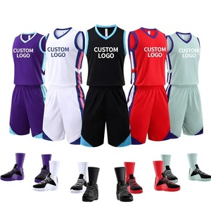 Uniformes d'équipe personnalisés à séchage rapide, vente en gros, nouveaux logos imprimés, uniformes de basket-ball tendance, fabricant de maillots de basket-ball - Product Image 6