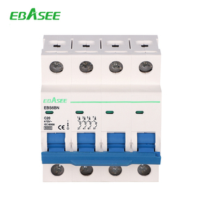Certificado CE CB EBASEE <span class=keywords><strong>EBS6BN</strong></span> 1A-63A MCB 6kA con disyuntor en miniatura de alta calidad - Product Image 1
