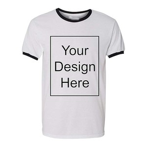 T-shirts Ringer Unisexe à Manches Courtes, Coupe Slim, 100% Coton ou Coton/Fibre de Bambou, avec Logo Personnalisé - Product Image 3