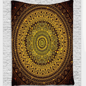 Vente d'été tentures Hippie tapisseries personnalisé imprimé bohème Mandala grande tapisserie - Product Image 2