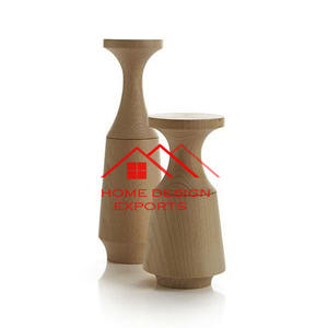 Bougeoir en bois décoratif de table le plus vendu pour la maison, hôtel ou restaurant, accessoire de bougeoir de Noël festif - Product Image 1