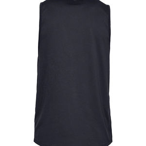 Camiseta sin mangas holgada de talla grande para hombre de algodón 100% Premium, chaleco deportivo transpirable con diseño sin mangas, camiseta sin mangas de Color sólido - Product Image 5