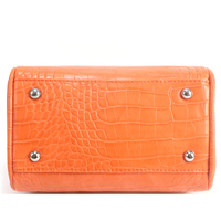 Sacs à main personnalisables en cuir de crocodile pour femmes, sac à bandoulière estampé ODM/OEM fourre-tout avec chaîne lettre écharpe pour l'automne et l'hiver