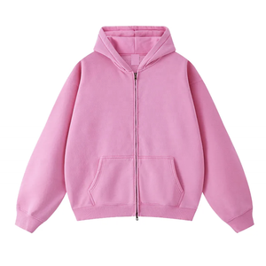 Hot Selling 2025 New High Quality Wholesale Custom Logo Printing Cotton Plain Breathable Spring <b>Quarter</b> <b>Zip</b> Hoodie Mens - Product Image 5