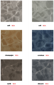 Piastrelle per <span class=keywords><strong>Tappeti</strong></span> Kaili Serie Mare in Nylon 66, Elegante <span class=keywords><strong>Texture</strong></span> Ondulata Immersiva 50*50, Lavabili, Adatte ai Animali Domestici, per Casa, Camera da Letto e Uso Commerciale - Product Image 4