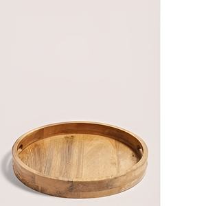 Plateau de service moderne en bois Plateau ou plateau pour chocolats et fruits secs au prix de gros de l'Inde Plateau de service en bois - Product Image 6