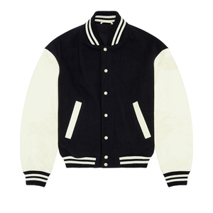 2025 chaqueta Varsity de satén personalizada/chaqueta Bomber de satén por sublimación al por mayor chaqueta de nieve Varsity Bomber para hombre - Product Image 1