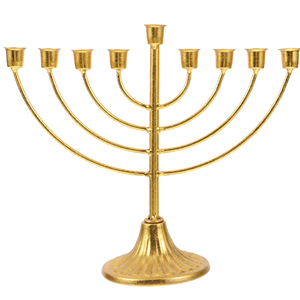 Venta al por mayor 7 brazos clásico Menorah Hanukkah portavelas judío 9 brazos Menorah 12 tribus Israel 9 brazos Menorah precio barato otros - Product Image 6