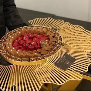 Color dorado Aspecto brillante Durable Venta caliente Cuenco de chocolate Diseño simple Utensilios de cocina Cubiertos de mesa Accesorios Suministros - Product Image 2