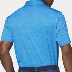 Camiseta de polo de golf para hombre de secado rápido al por mayor 100% algodón logotipo personalizado estampado patrón sólido - Product Image 2