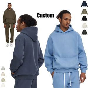 Sweat à capuche unisexe surdimensionné personnalisé, polyester/coton de haute qualité, 450 GSM, streetwear, respirant - Product Image 1