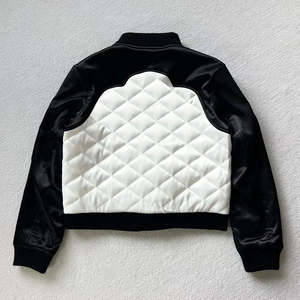 Chaquetas Varsity Personalizadas para Hombre, Estilo Casual, con Cuello Alto, Chaqueta de Béisbol Masculina de Primera Calidad, Disponible en Diferentes Colores - Product Image 2