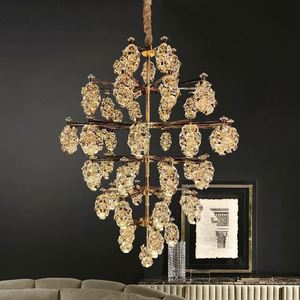 Lámpara Colgante LED Moderna de Lujo, Araña de <span class=keywords><strong>Cristal</strong></span> K9 para Sala de Estar, Dormitorio, <span class=keywords><strong>Bar</strong></span> - Product Image 3