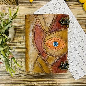 Handmade Retro <b>Travel</b> <b>Diary</b> Tree Life Embossed Leather Journal Hardcover Water Color Paper Sketchbook Exclusive Saddle Gift - Product Image 1