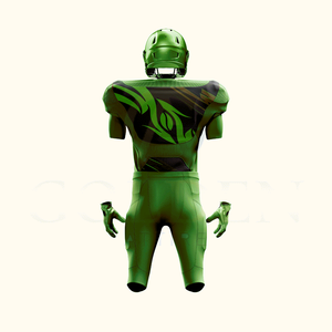 Nouveauté 2025, uniforme de football américain pour adultes de qualité supérieure, personnalisable, à la vente, 100% polyester, séchage rapide - Product Image 2