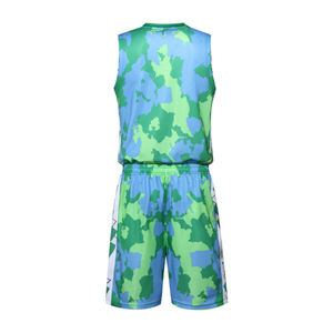 Erwachsene Größe Sublimation Neues Design Basketball Jersey Uniform Sets Kunden spezifisches Logo Sport bekleidung Polyester Basketball Uniformen - Product Image 3