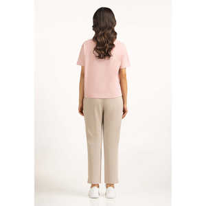 Relax Fit WM-KTP-WS25-120 Blusa informal de popelina con diseño sencillo - Product Image 3