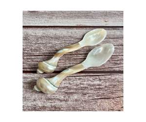 Venta caliente 2025 juego de tenedor de cuchara de madre de perla: Juego de tenedor de cuchara de Madre de perla pulida artesanal de Vietnam para exportación global - Product Image 1