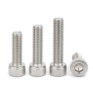 Tornillo de Cabeza Hexagonal de Acero Inoxidable 304 DIN912 A2-70 M1.4 M1.6 M2 M2.5 M3 - Product Image 1