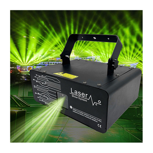 Hot Sales 10W RGB DMX512 <b>Controlled</b> Full Color Beam Laser <b>Light</b> Aluminum Body Stage Lighting for KTV Night Clubs - Product Image 1