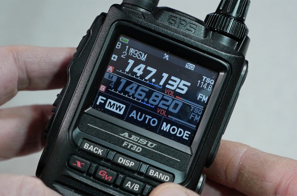 Bluetooth Yaesu Ft3d Ft3dr 5W RF Am FM Dual Band Transceiver